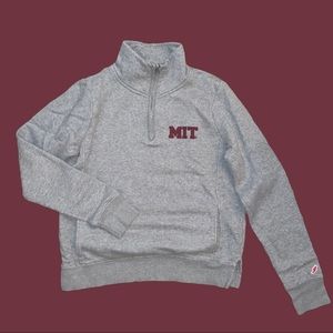 MIT Embroidered Quarter Zip | S